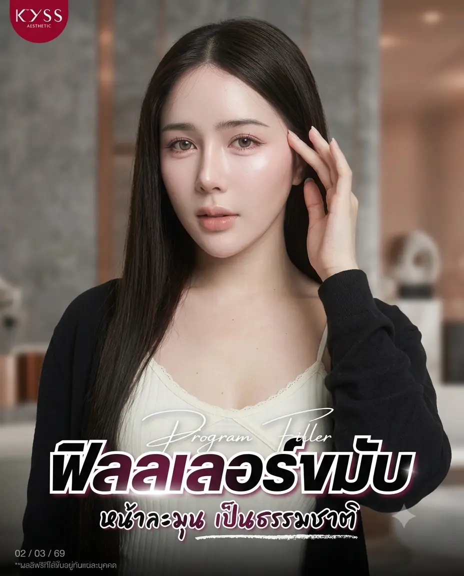 รีวิวฉีดฟิลเลอร์หน้าผาก ฉีดโบท็อกซ์